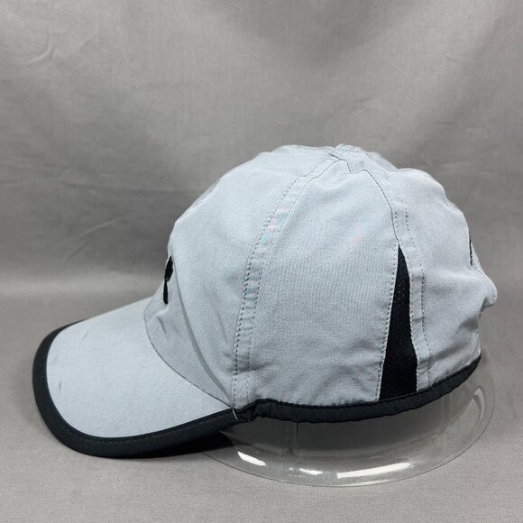 Under Armour Strapback Hat Cap Gray Lightweight Running Tennis Golf Dad Mens - Picture 4 of 16